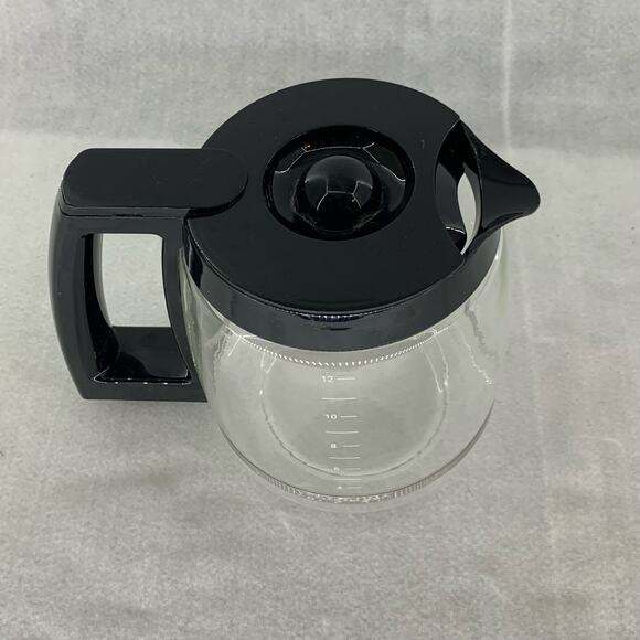 Cuisinart Replacement 12 Cup Coffee Carafe w/Black Lid - Picture 1 of 5